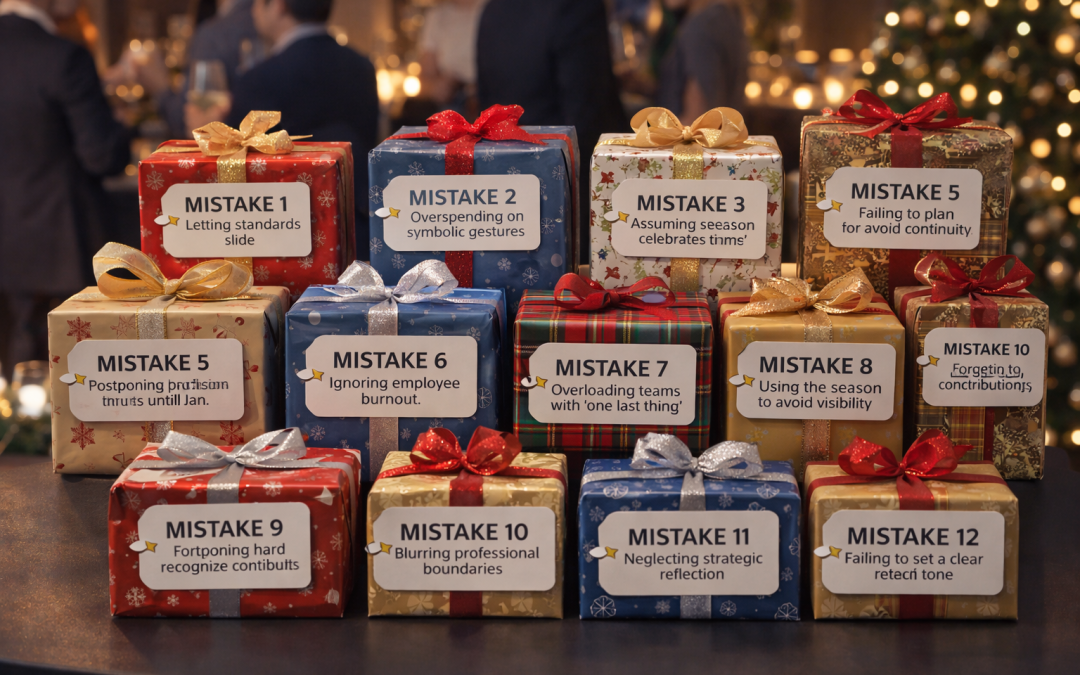 12 Holiday Mistakes Business Leaders Should Avoid
